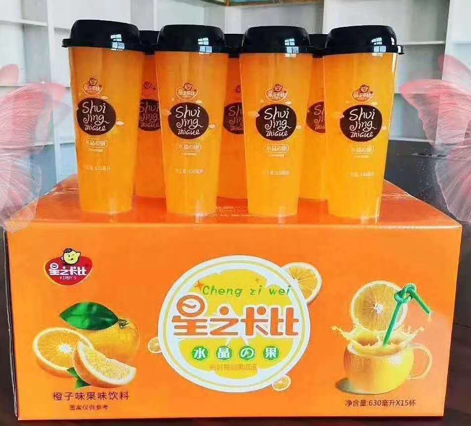 星之卡比橙汁飲料