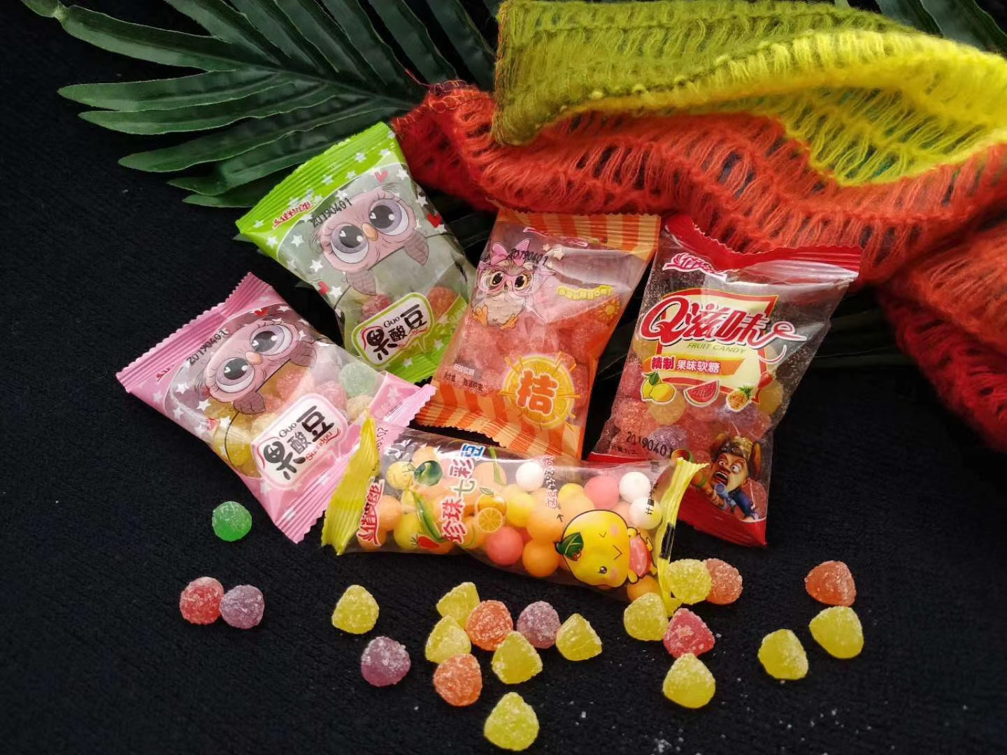 俏皮郎果味軟糖