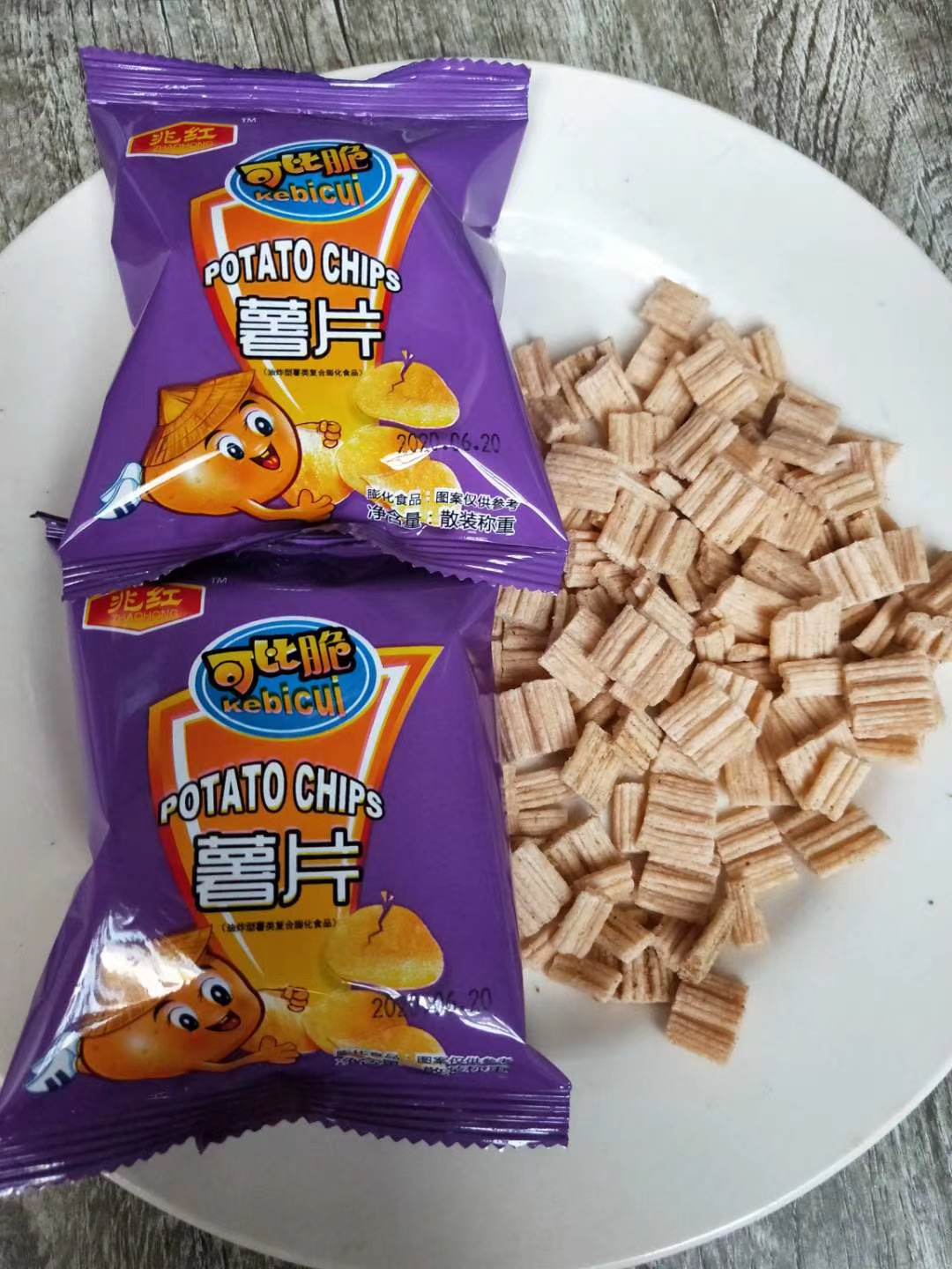 可比脆薯片